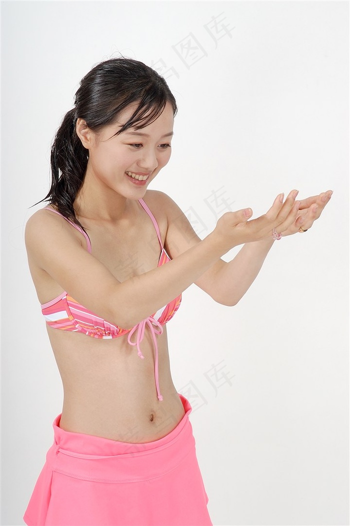 小果酱黑白双丝交足
